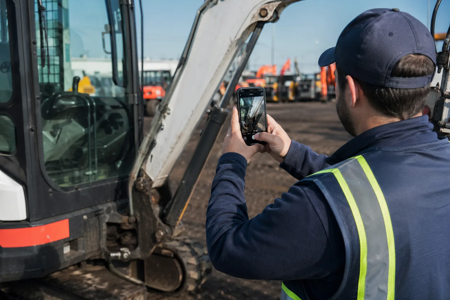Equipment presence verification with field photo capture